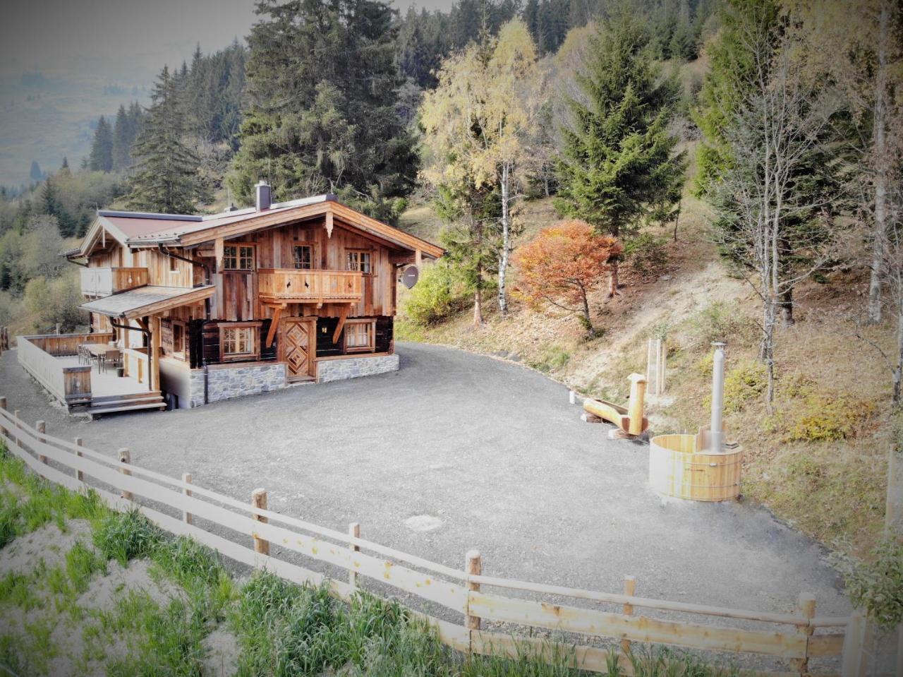 Almhuette Lengau Vila Saalbach-Hinterglemm Exterior foto
