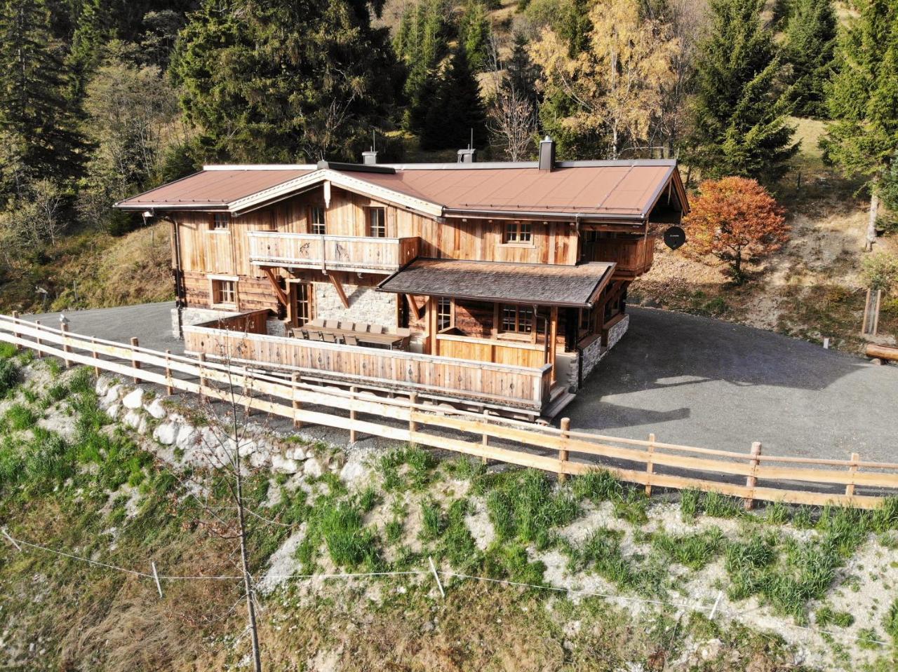 Almhuette Lengau Vila Saalbach-Hinterglemm Exterior foto