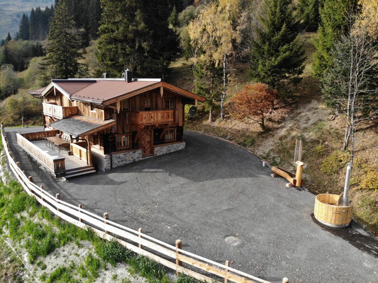 Almhuette Lengau Vila Saalbach-Hinterglemm Exterior foto